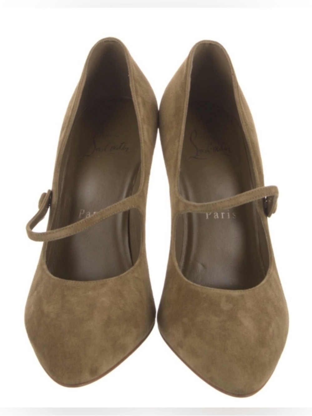 Christian Louboutin Mary
Fannylove Suede heels RETAIL
1,045 - Picture 8 of 13